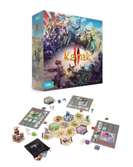 Board Game Karak II - Games for kids and family - Agapics