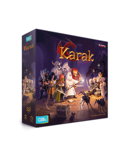 Board game Karak - Games for kids and family - Agapics