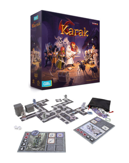 Board game Karak - Games for kids and family - Agapics
