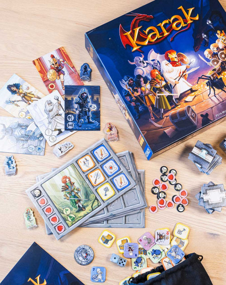 Board game Karak - Games for kids and family - Agapics