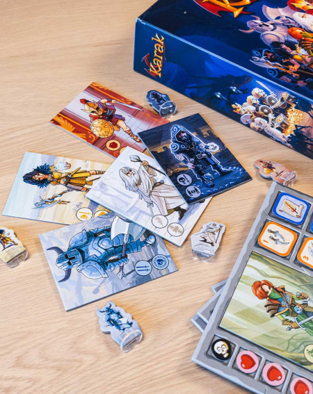 Board game Karak - Games for kids and family - Agapics