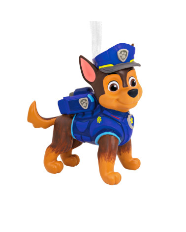Hallmark Figurine Paw Patrol Chase hangable - Christmas ornaments - Agapics