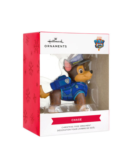 Hallmark Figurine Paw Patrol Chase hangable - Christmas ornaments - Agapics
