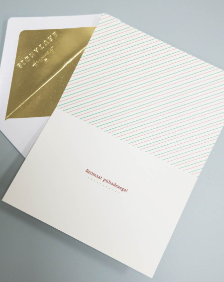 Hallmark Jõulukaart Jõuluvana on tulemas - Agapics