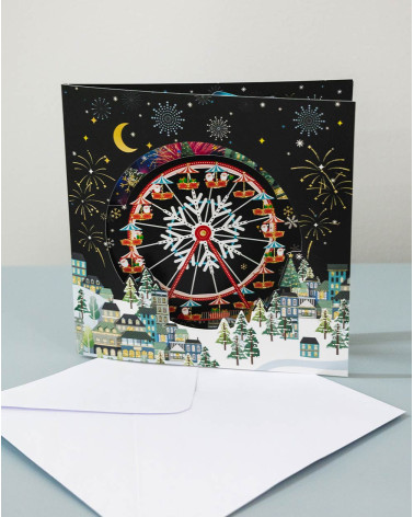 Christmas card Winter City - Sending postcards - Agapics