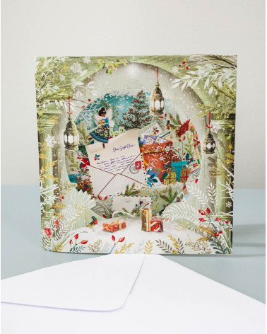 Jõulukaart Kiri Jõuluvanale - Postkaardi saatmine - Agapics