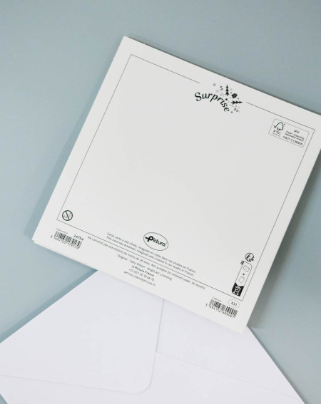 Christmas Card Walk in the snow - Holiday Greetings - Agapics