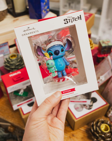 Hallmark Figurine Stitch with friend hangable - Christmas tree - Agapics