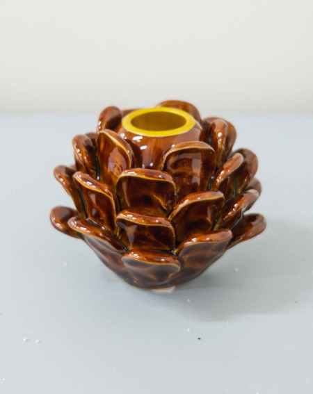 Candle holder Cone ceramic color variety - Christmas - Agapics