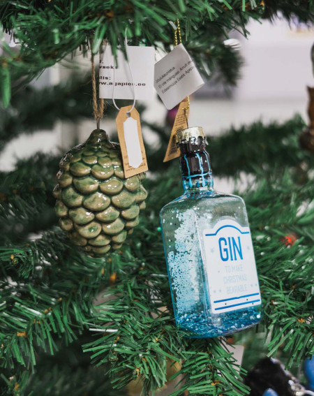 Christmas tree ornament Bottle - Christmas decorations - Agapics