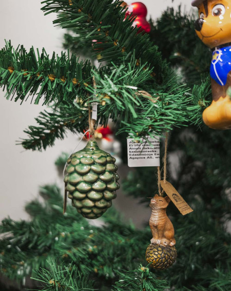 Christmas tree ornament Acorn or pine cone - Agapics