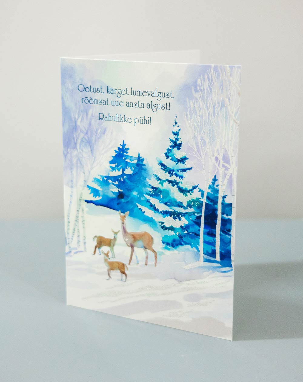 Hallmark Christmas Card Deer