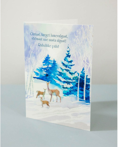 Hallmark Jõulukaart Hirved