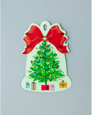 Hallmark Small Christmas Gift Bag Card Christmas Tree