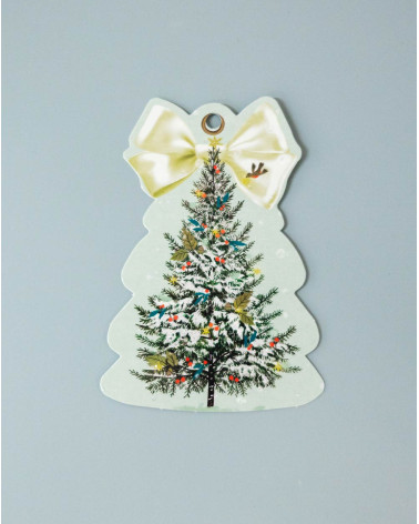 Hallmark Small Christmas Gift Bag Card Christmas Tree