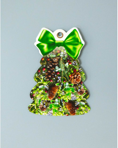 Hallmark Small Christmas Gift Bag Card Cones