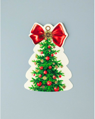 Hallmark Small Christmas Gift Bag Card Christmas Tree