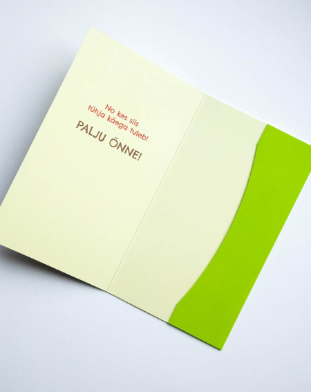 Avanti Pocket Card Bear with pizzas