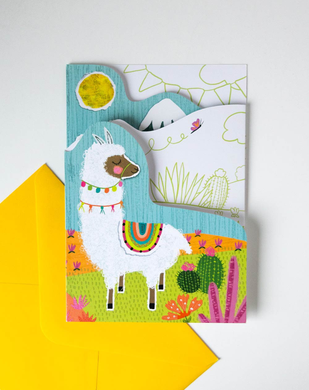 Card llamas