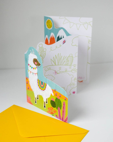 Card llamas