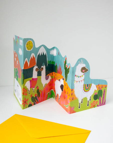 Card llamas