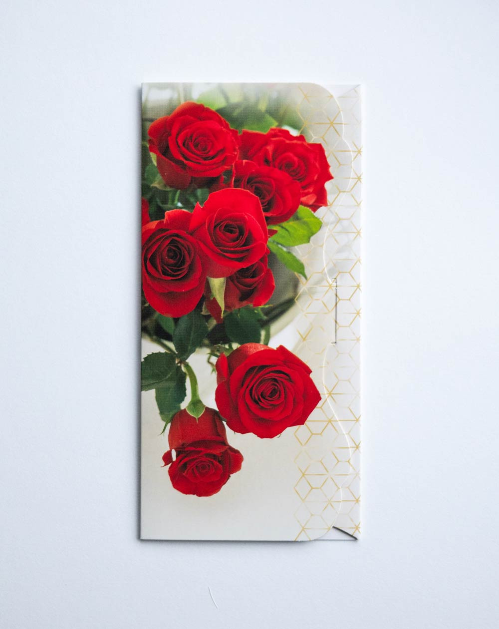 Hallmark Taskuga Kaart Punased roosid