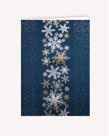 Christmas Card Snowflakes - Agapics