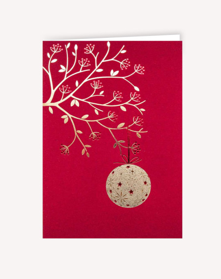 Christmas Card Branch - Agapics
