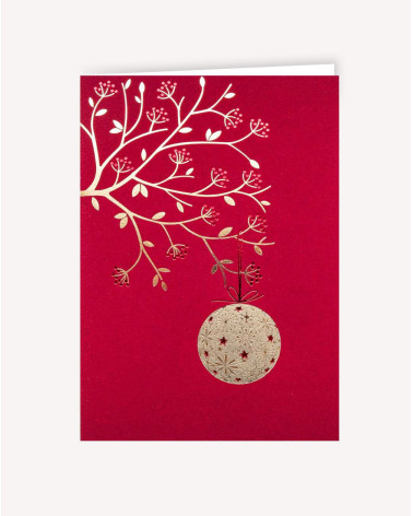 Christmas Card Branch - Agapics