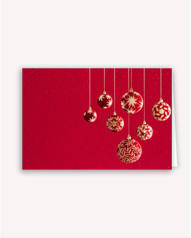 Card Christmas Red