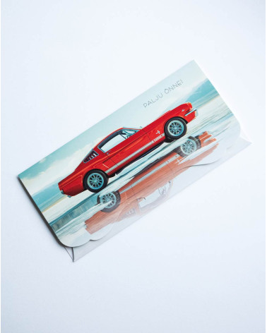 Pocket Card Red car