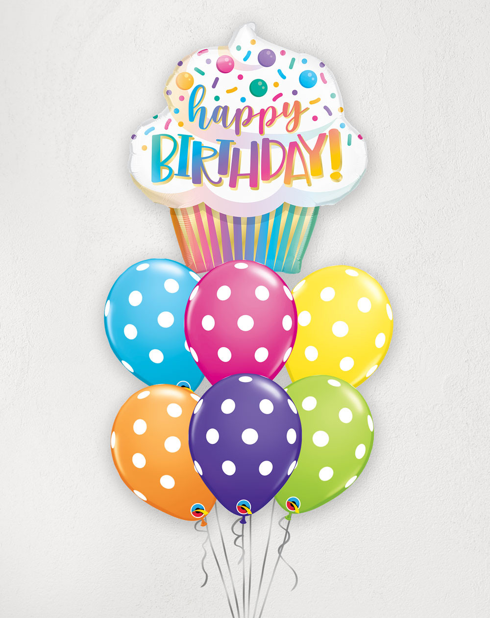 Big Balloon Bouquet HB Cupcake 78cm