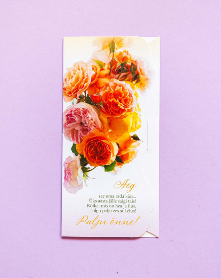 Hallmark Taskuga Kaart Lilled