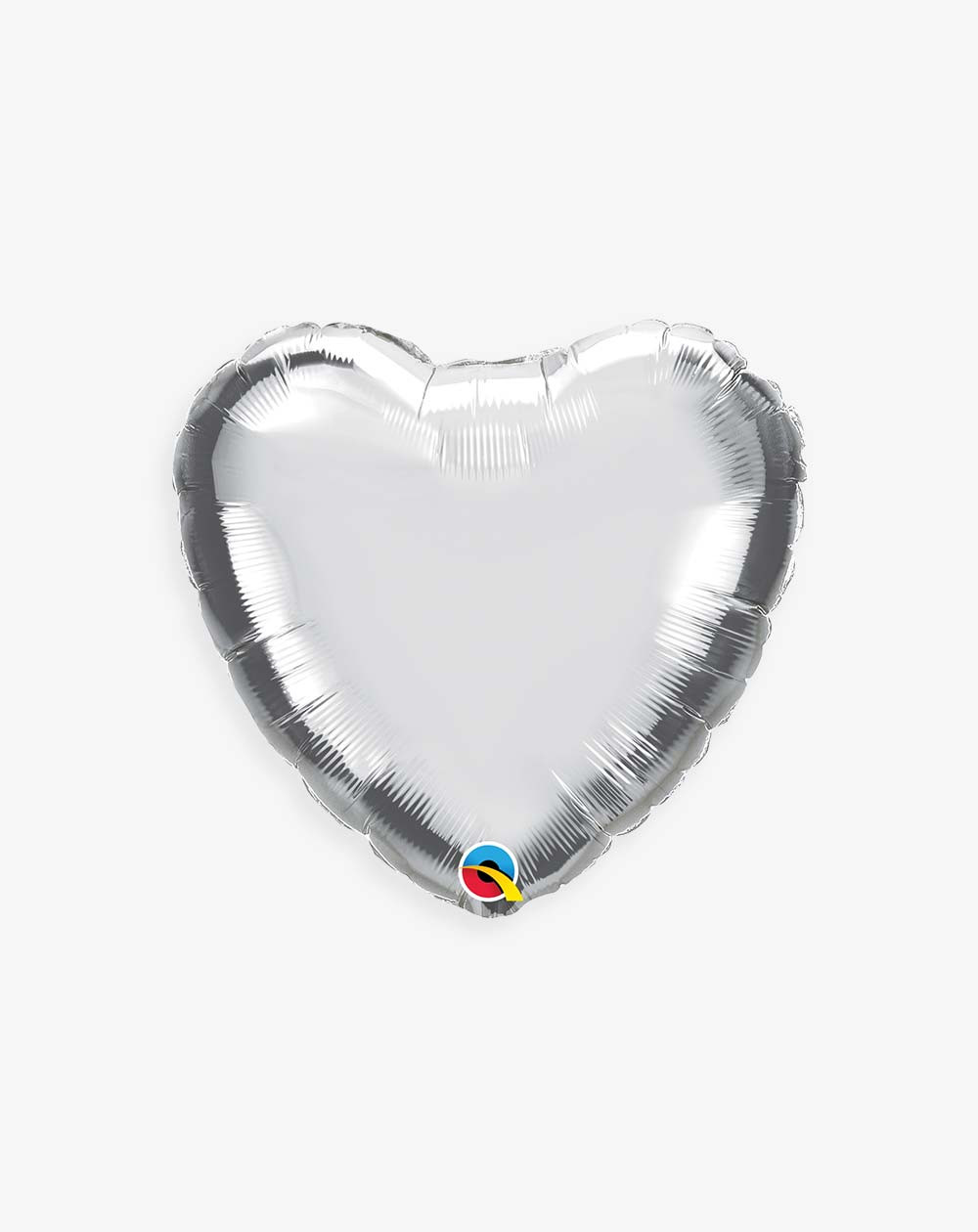 Foil Balloon Silver Heart