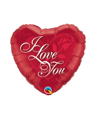 Foil Balloon I Love You
