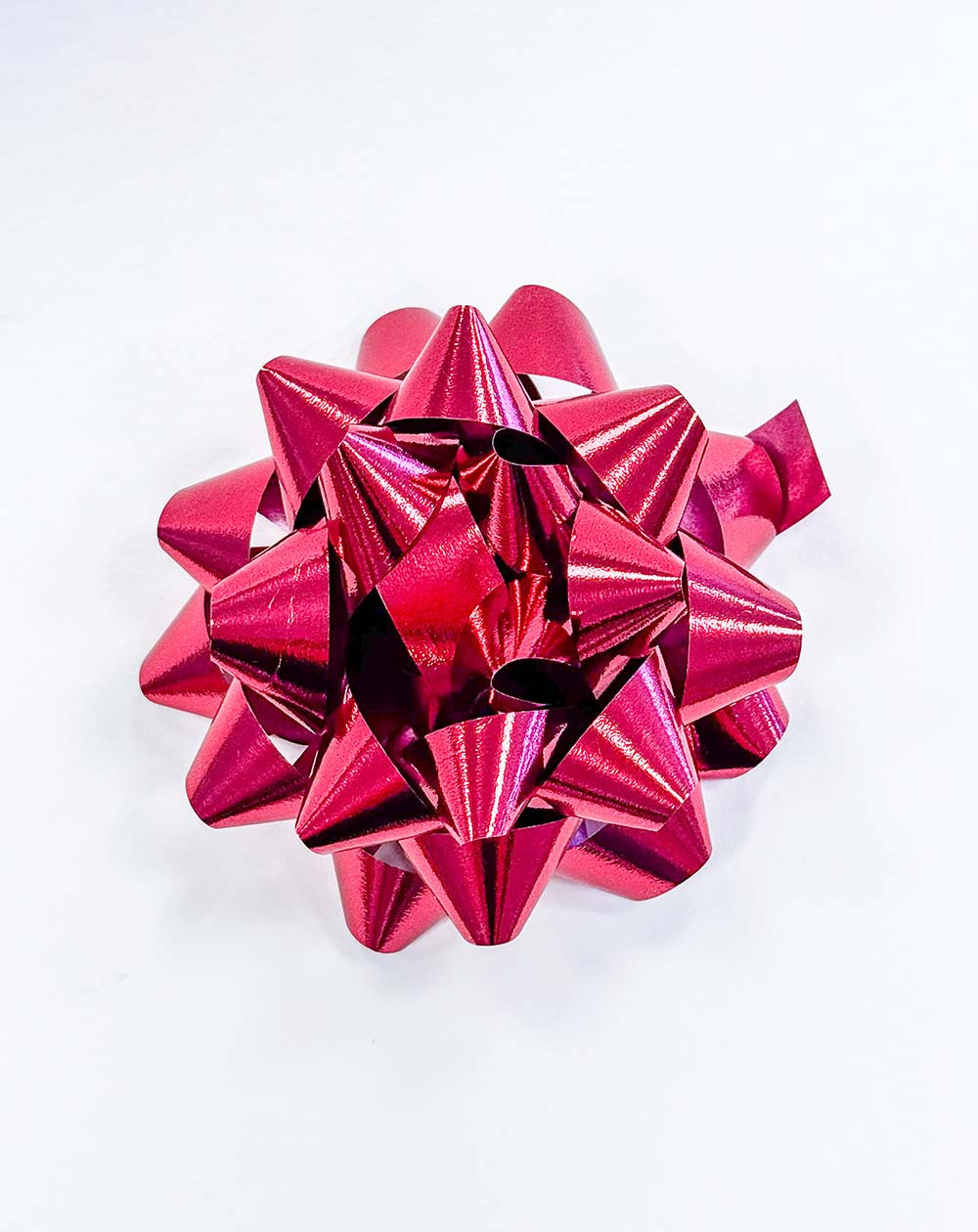 Big Rosette Burgundy red