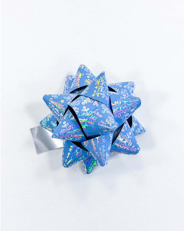 Rosette Snowflakes blue