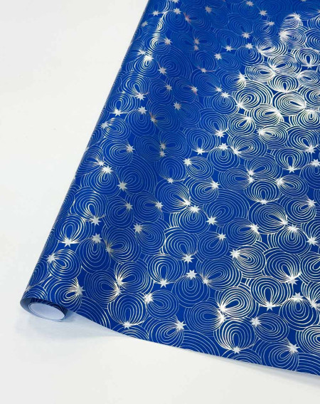 Wrapping paper Blue 1,5m