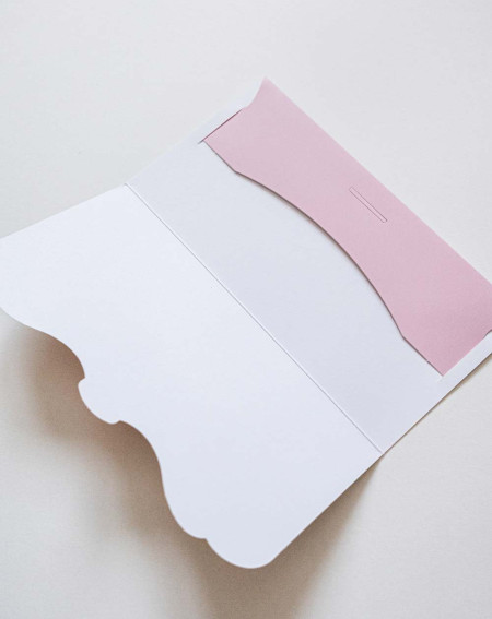 Hallmark Pocket Card Pink flowers