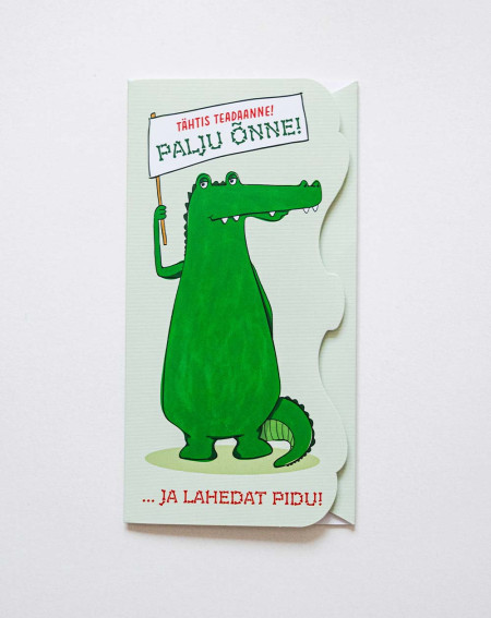 Pocket Card Crocodile