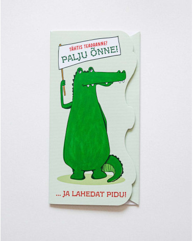 Pocket Card Crocodile