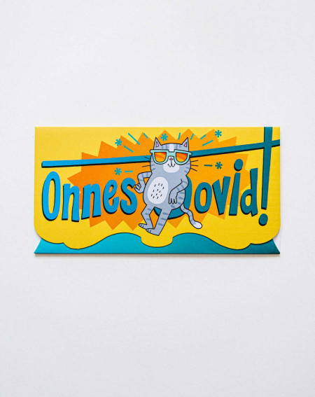 Hallmark Taskuga Kaart Õnnelik Kass