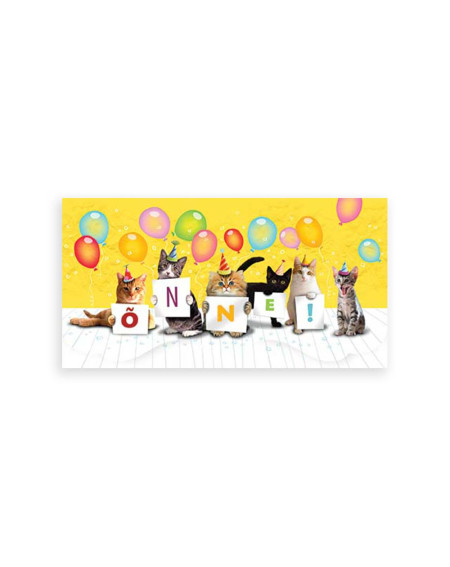 Hallmark Pocket Card Party Cats