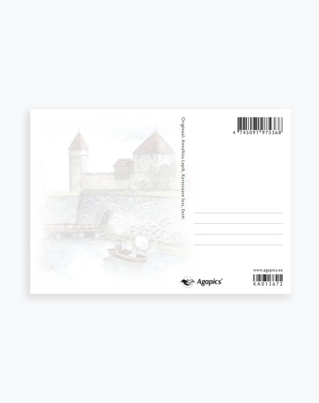 Tourist Postcard Kuressaare castle