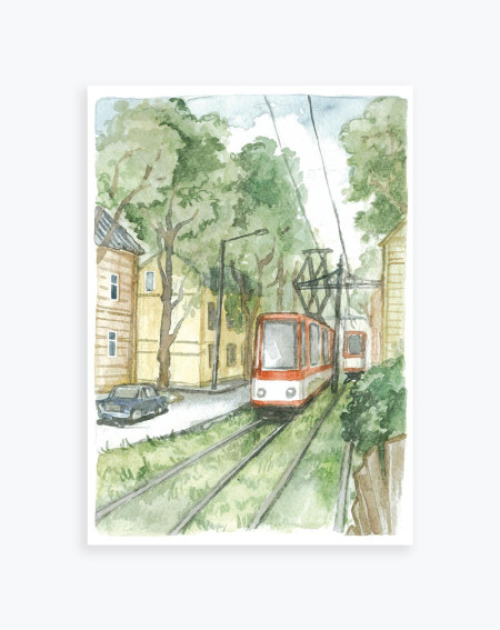 Tourist Postcard Kalamaja Tallinn