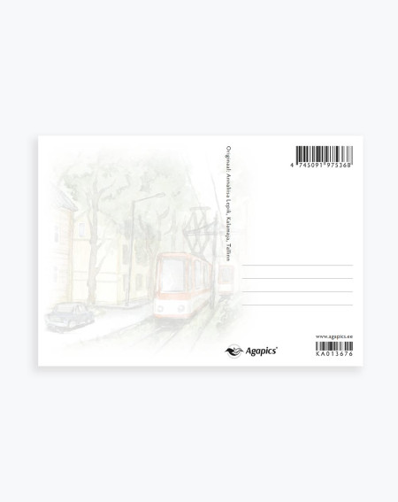 Tourist Postcard Kalamaja Tallinn