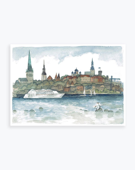 Tourist Postcard Tallinn