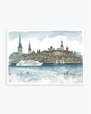 Tourist Postcard Tallinn