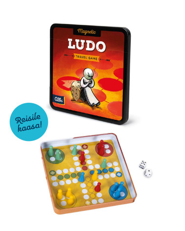 Magnetic pocket game Ludo - Car games - Agapics
