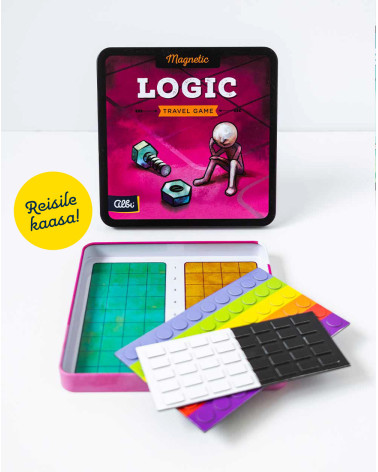 Magnetic pocket game Logic - Kids and family board games - Agapics